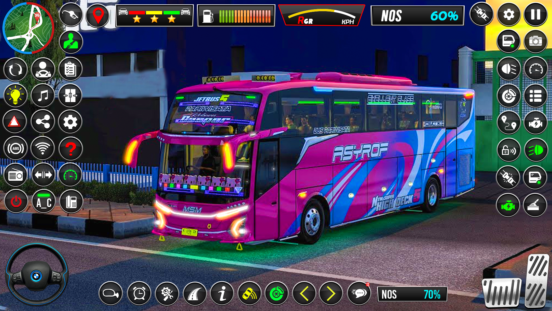 اسکرین شات 1 بازی Bus Games 2025 - Bus Simulator