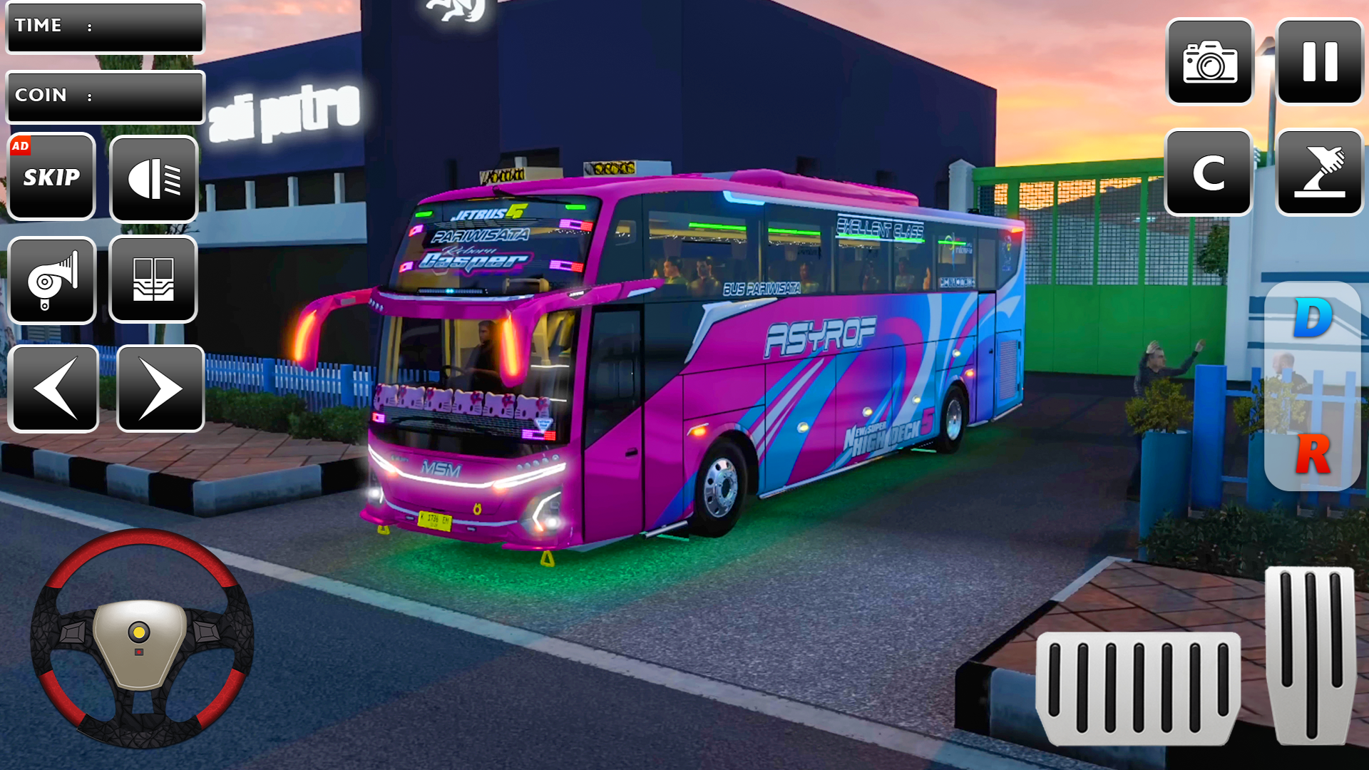 اسکرین شات 1 بازی Bus Games 2025 - Bus Simulator