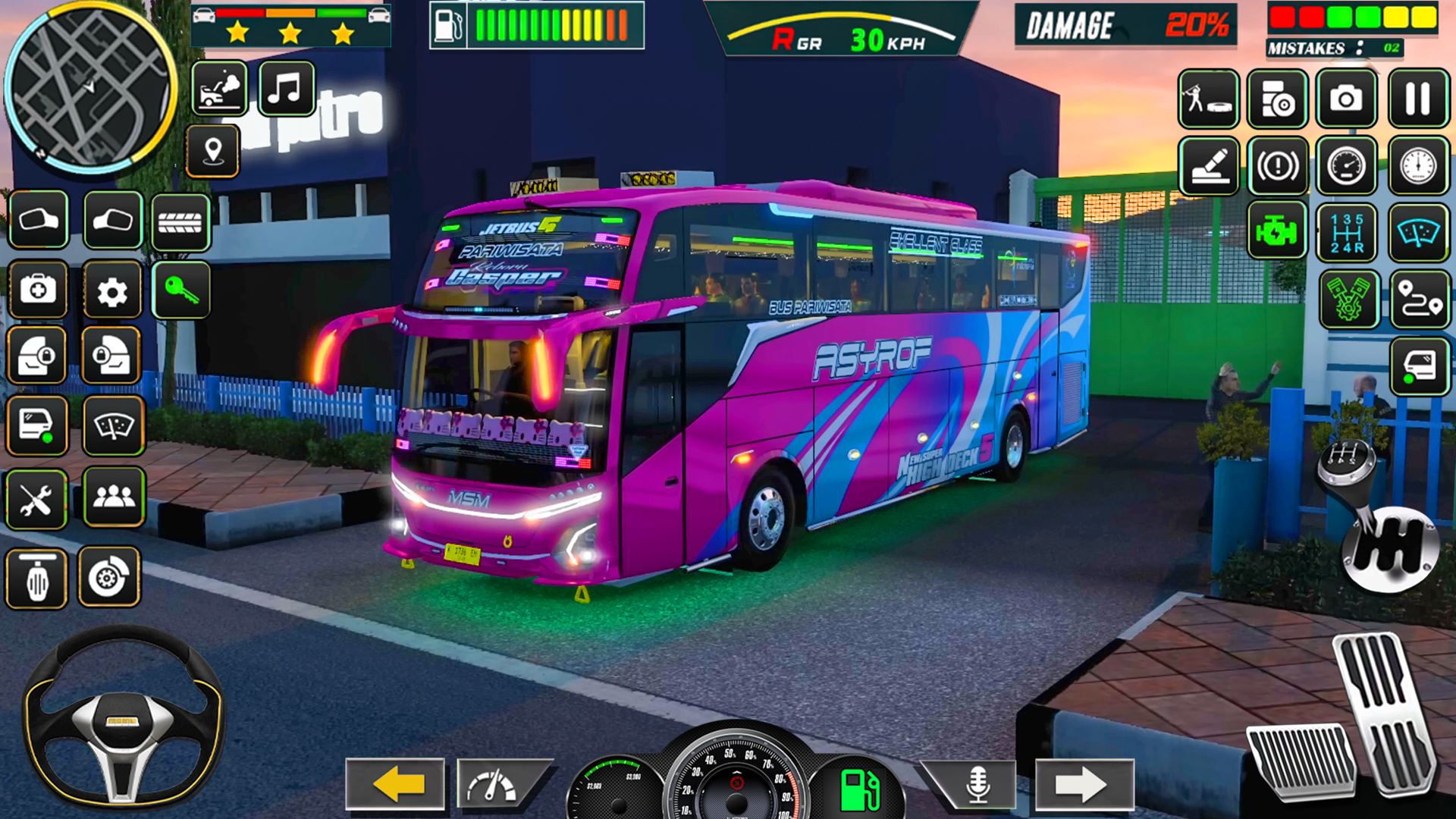 اسکرین شات 1 بازی Bus Games 2025 - Bus Simulator
