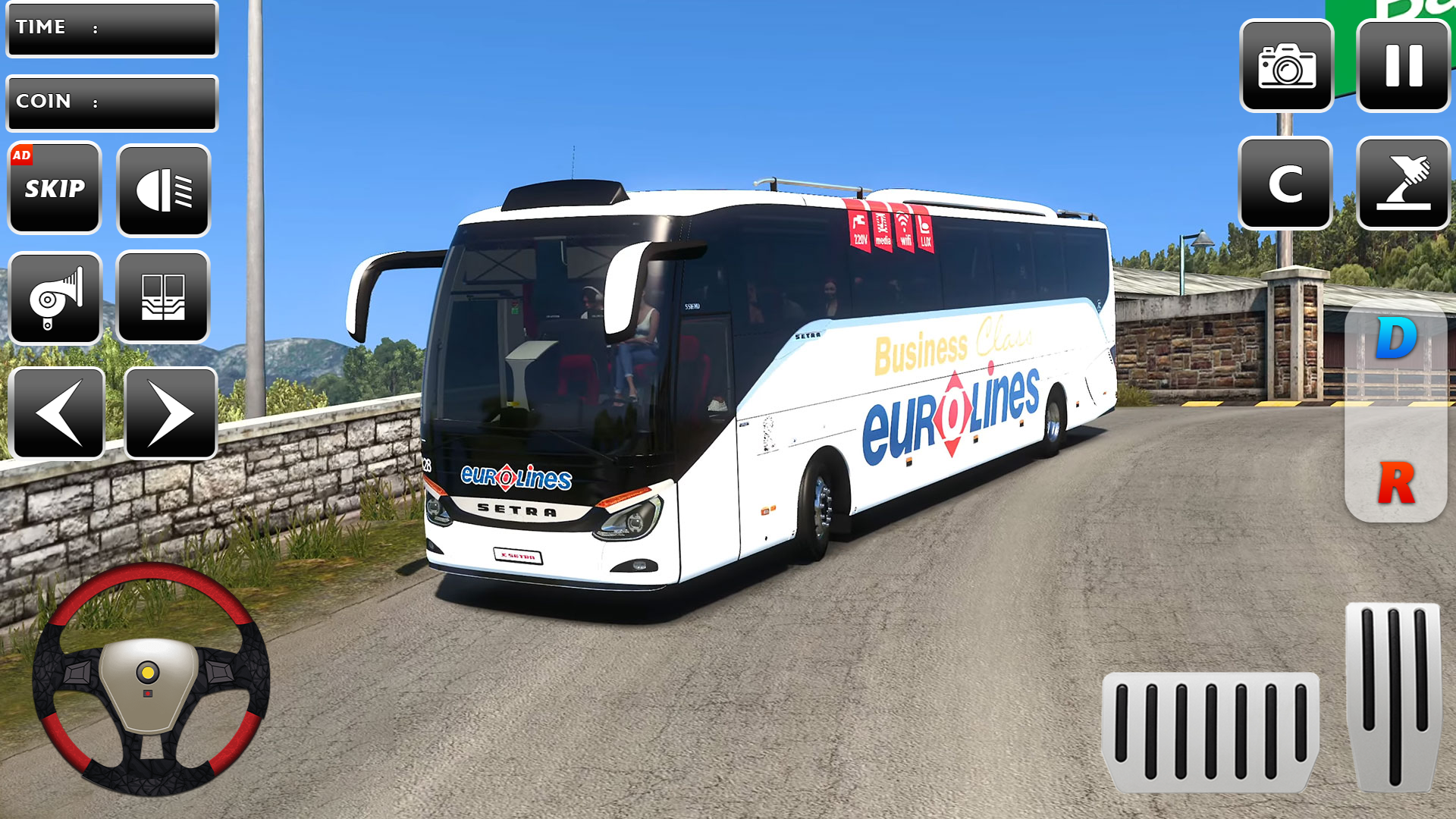 اسکرین شات 5 بازی Bus Games 2025 - Bus Simulator