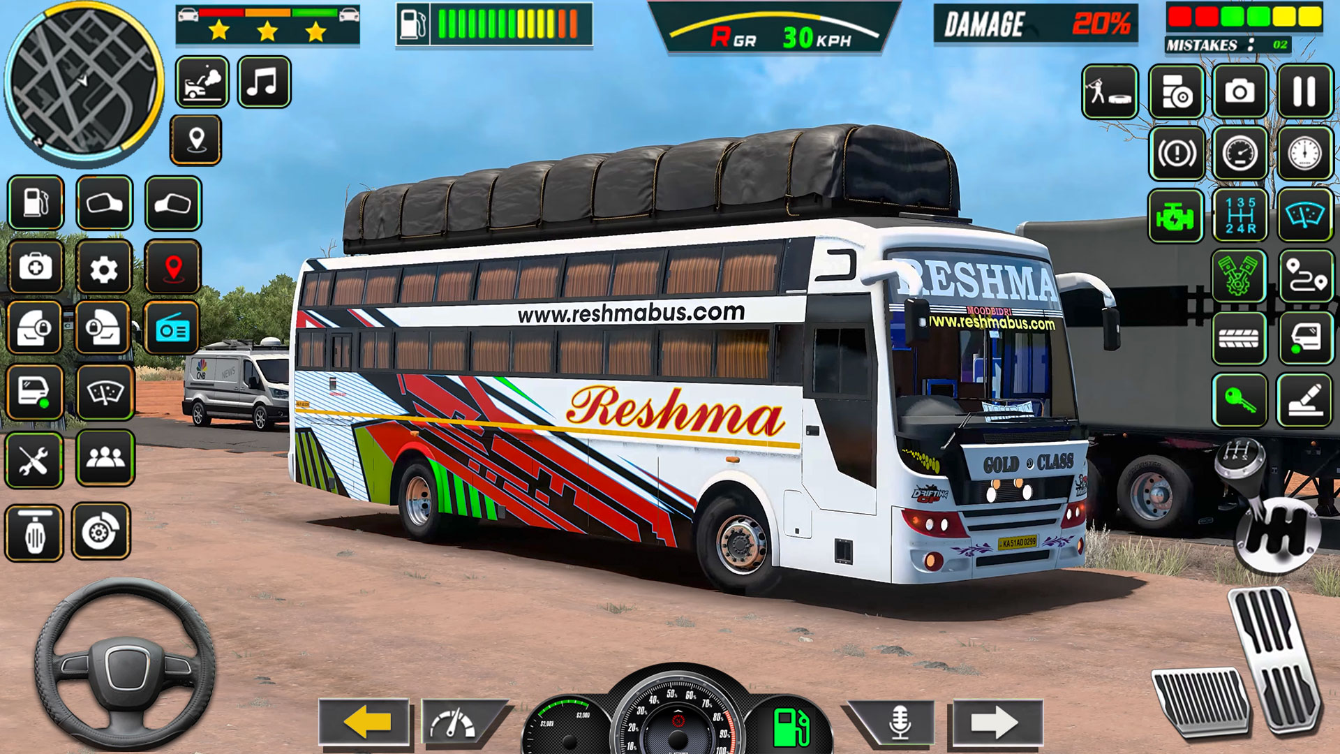 اسکرین شات 5 بازی Bus Games 2025 - Bus Simulator