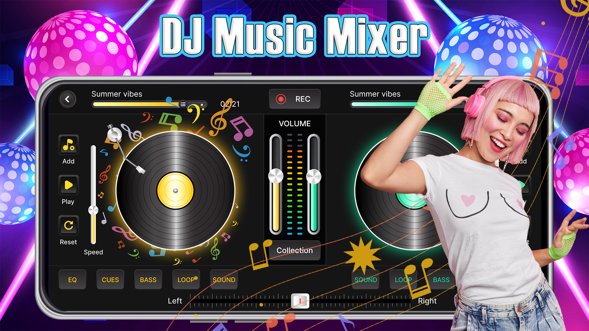 اسکرین شات 1 برنامه DJ Mixer - DJ Music Mix
