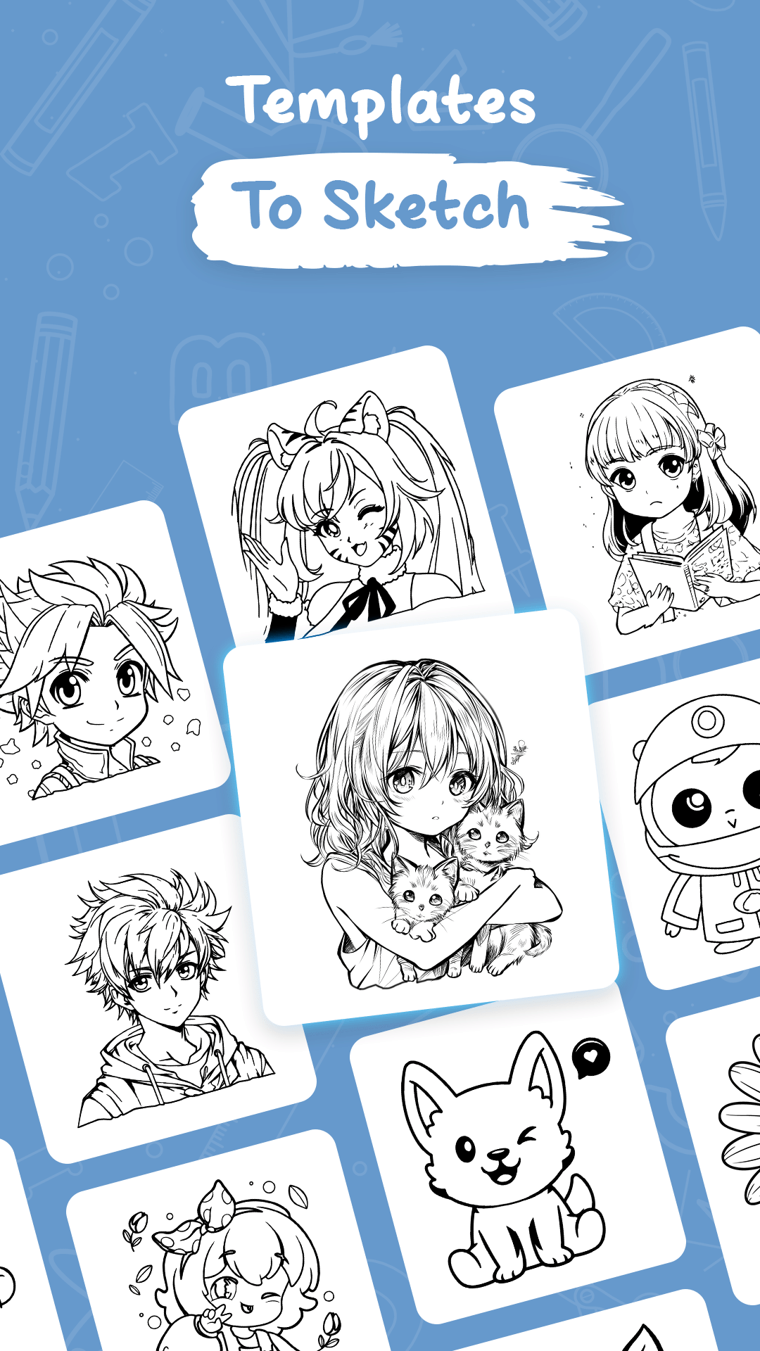 اسکرین شات 4 برنامه AR Draw Sketch: Trace & Sketch