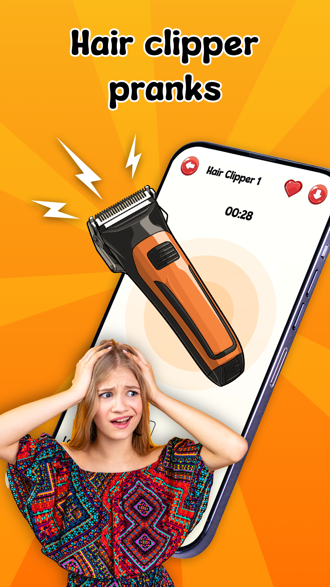 اسکرین شات 5 برنامه Haircut, Fart - Funny Pranks