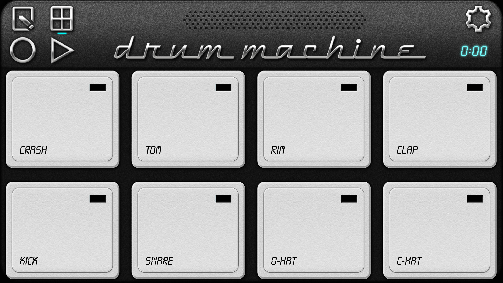 اسکرین شات 1 برنامه Drum Machine - Pad & Sequencer