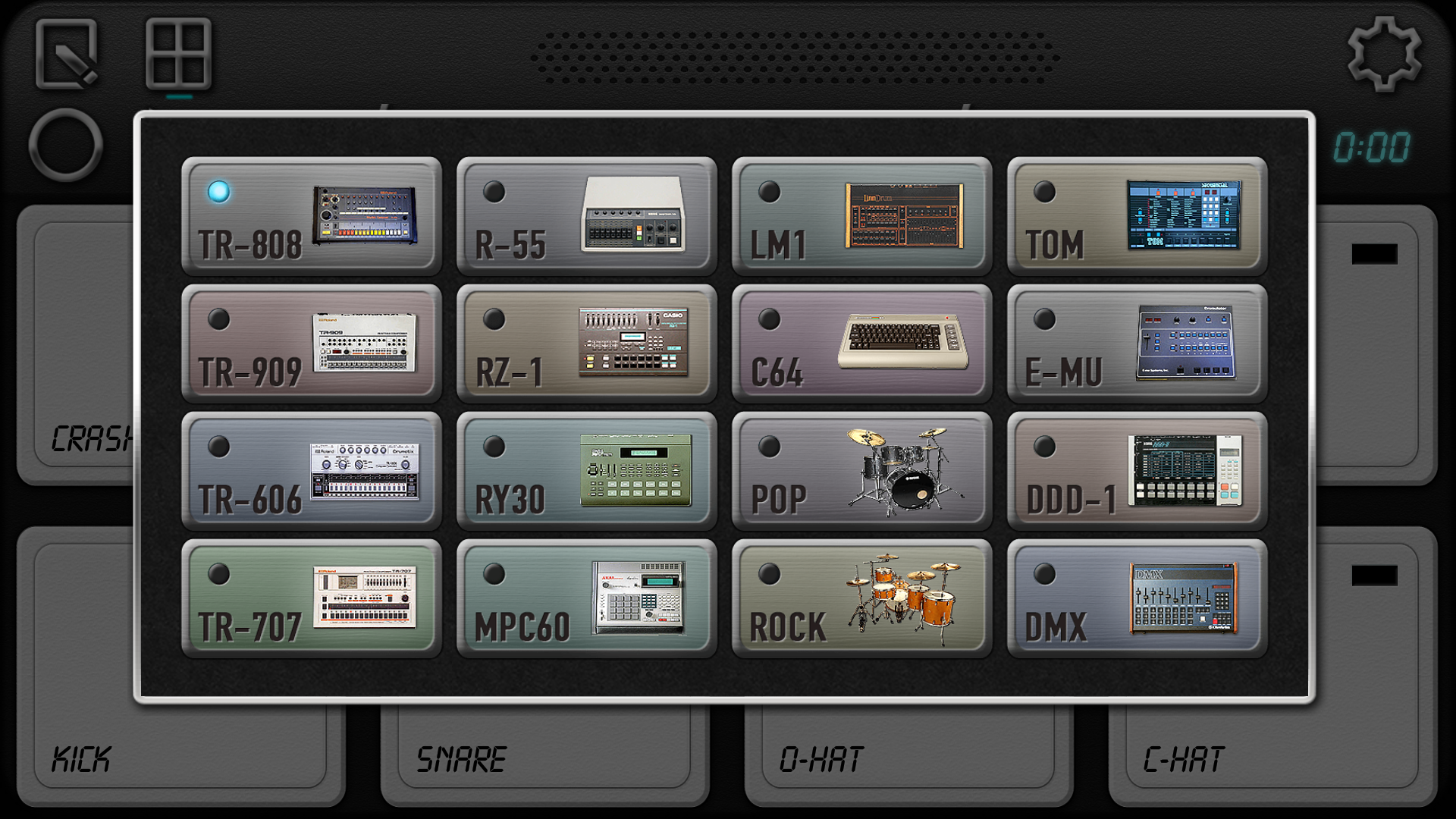 اسکرین شات 3 برنامه Drum Machine - Pad & Sequencer