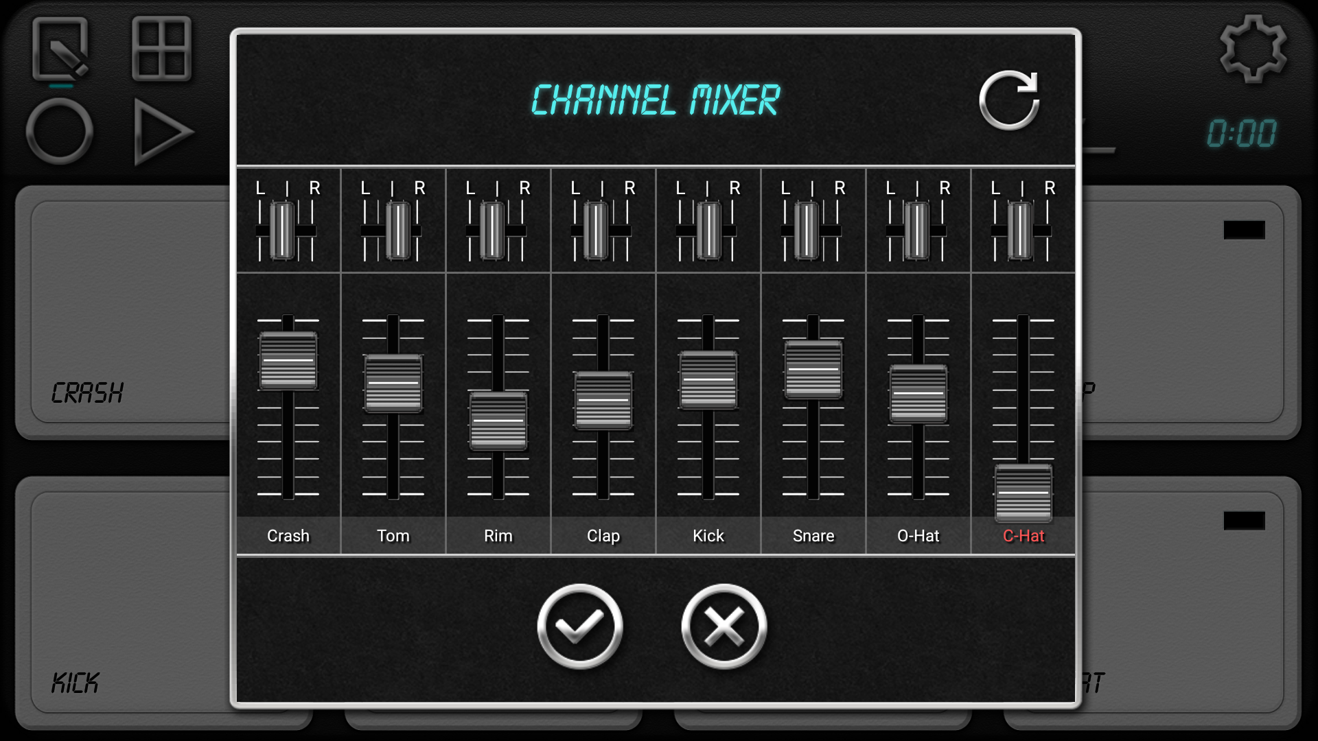 اسکرین شات 5 برنامه Drum Machine - Pad & Sequencer