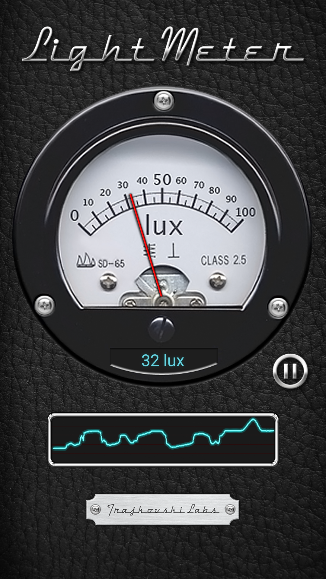 اسکرین شات 4 برنامه Light Meter - Lux & Kelvin