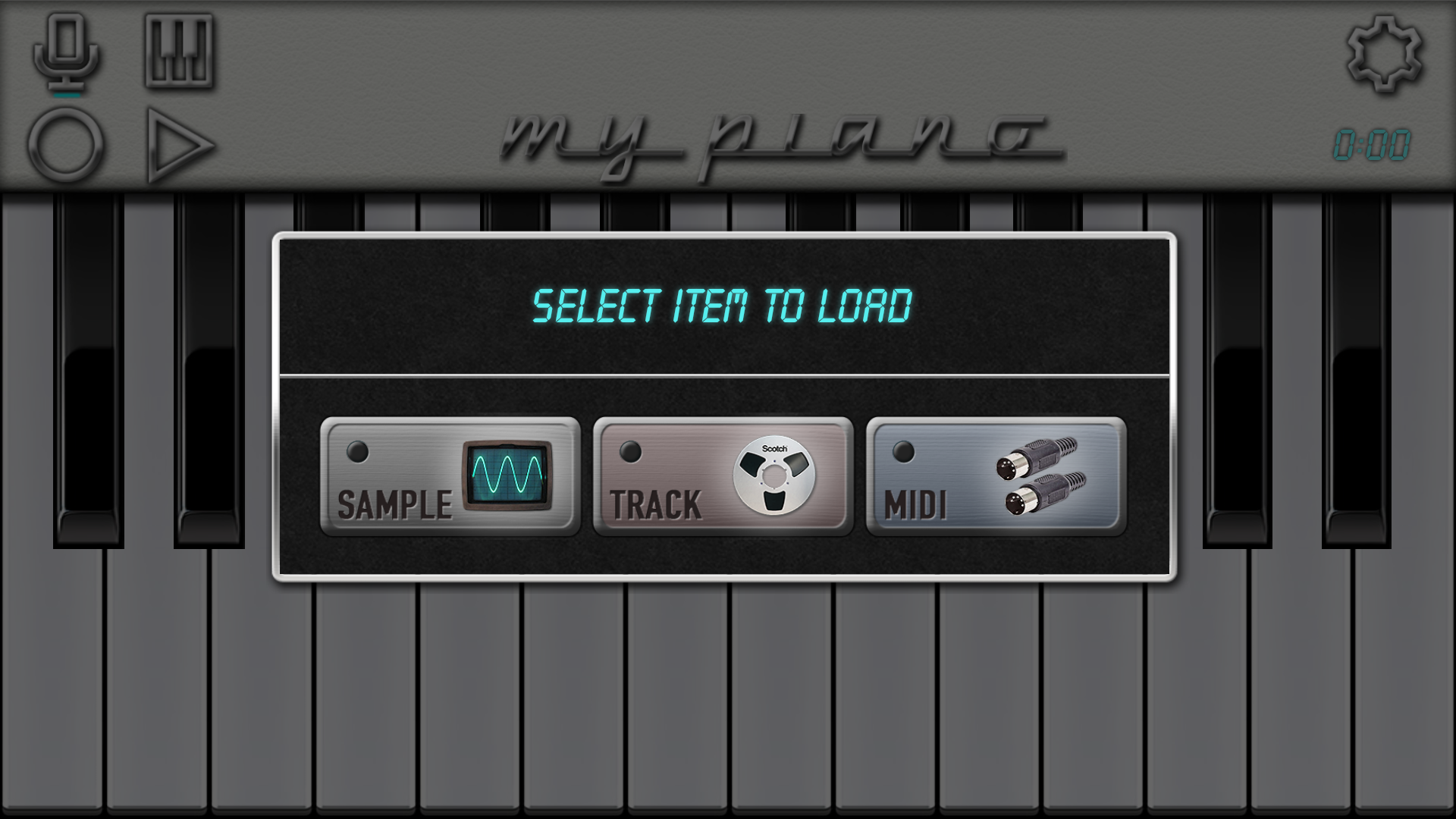اسکرین شات 8 برنامه My Piano - Record & Play