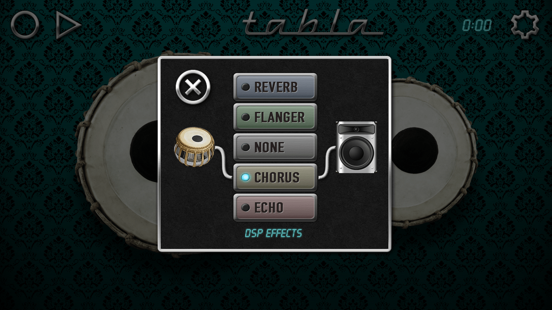 اسکرین شات 2 برنامه Tabla Drums - Darbuka
