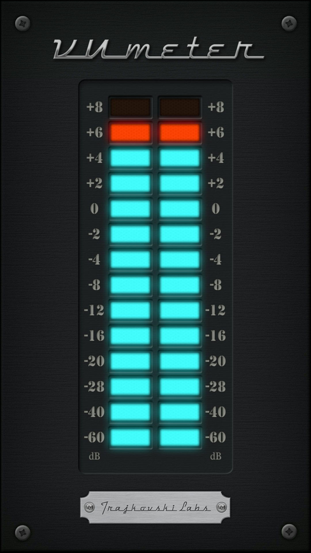 اسکرین شات 2 برنامه VU Meter - Audio Level