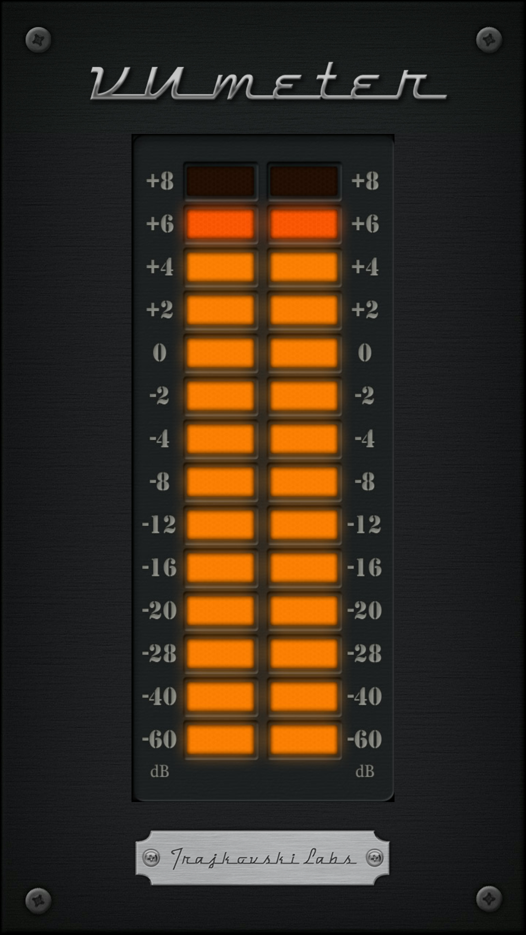 اسکرین شات 3 برنامه VU Meter - Audio Level