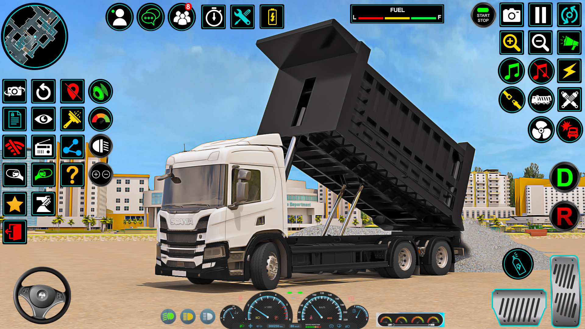 اسکرین شات 4 بازی Car Transport Truck Driver 3D