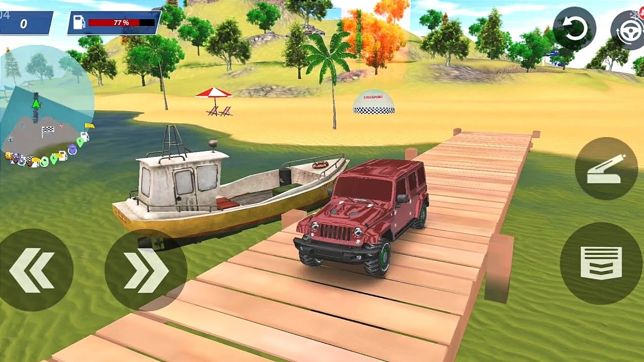اسکرین شات 7 بازی Offroad Jeep Driving 3D