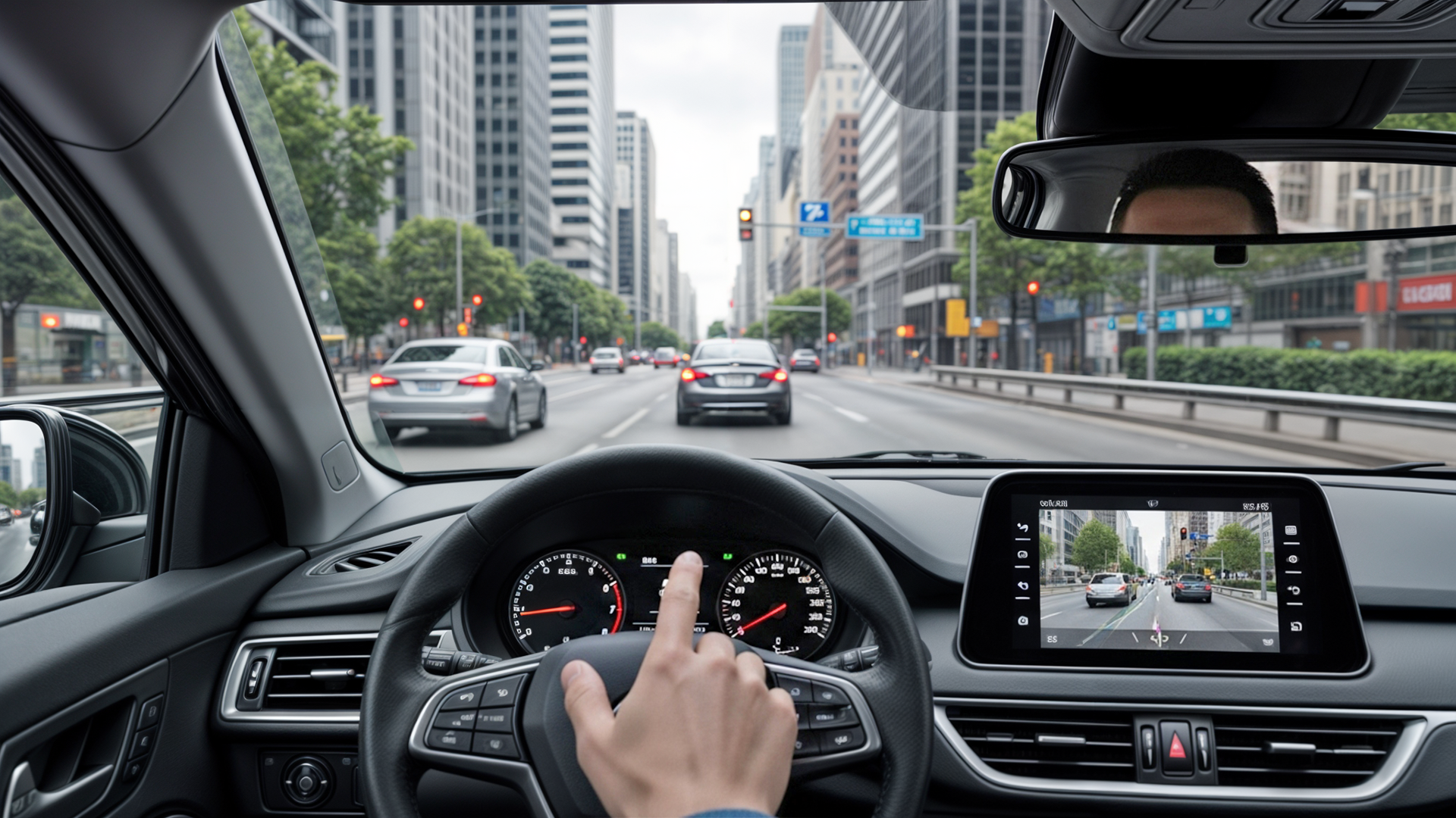 اسکرین شات 4 بازی US Car Driving Simulator Game