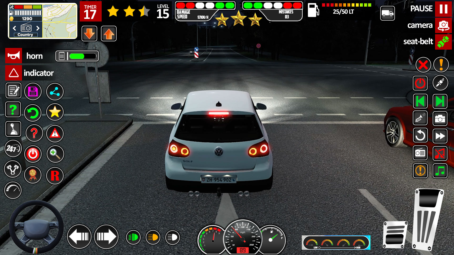 اسکرین شات 4 بازی US Car Driving Simulator Game