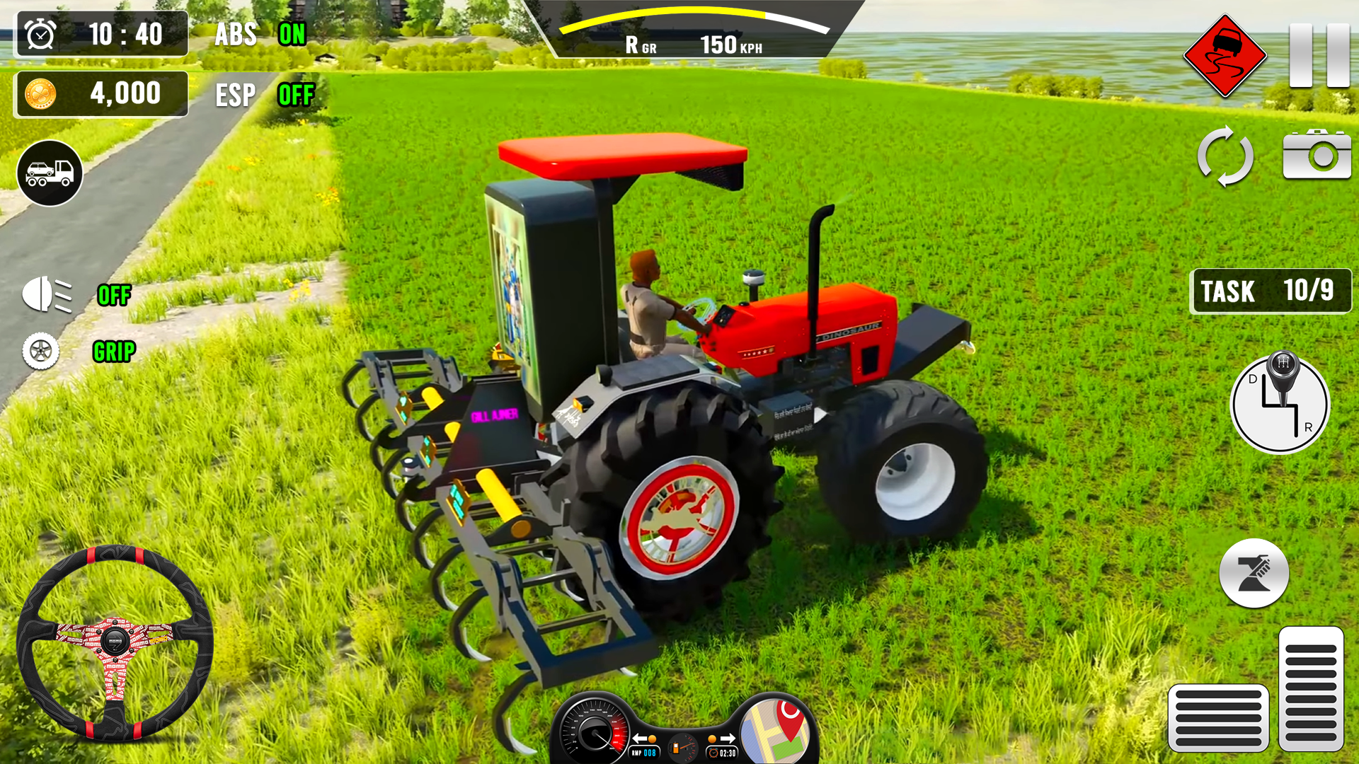اسکرین شات 2 بازی Indian Tractor Game Farming 3D