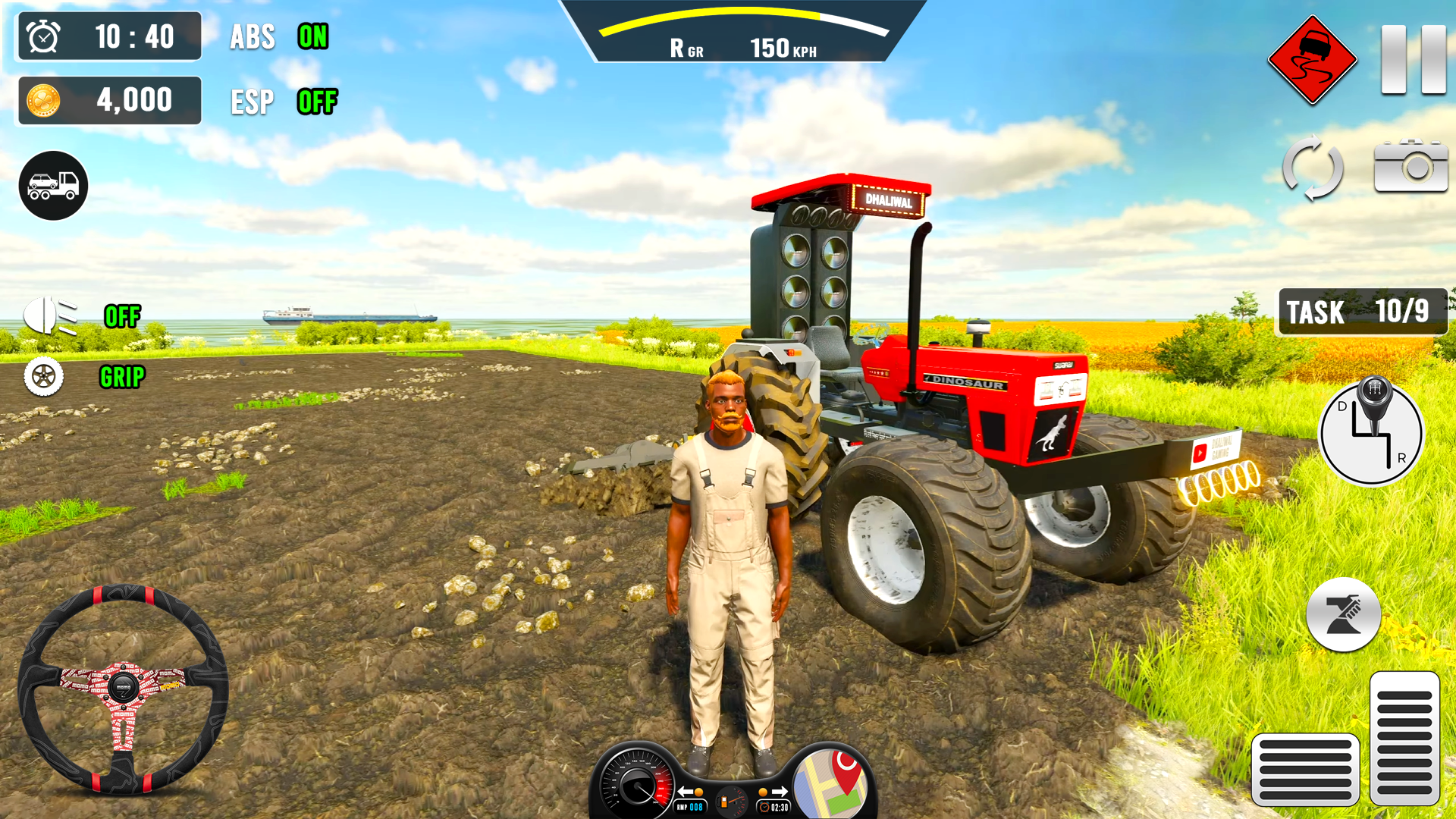 اسکرین شات 1 بازی Indian Tractor Game Farming 3D
