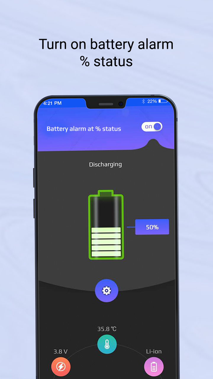 اسکرین شات 4 برنامه Stop Over Charging Alarm