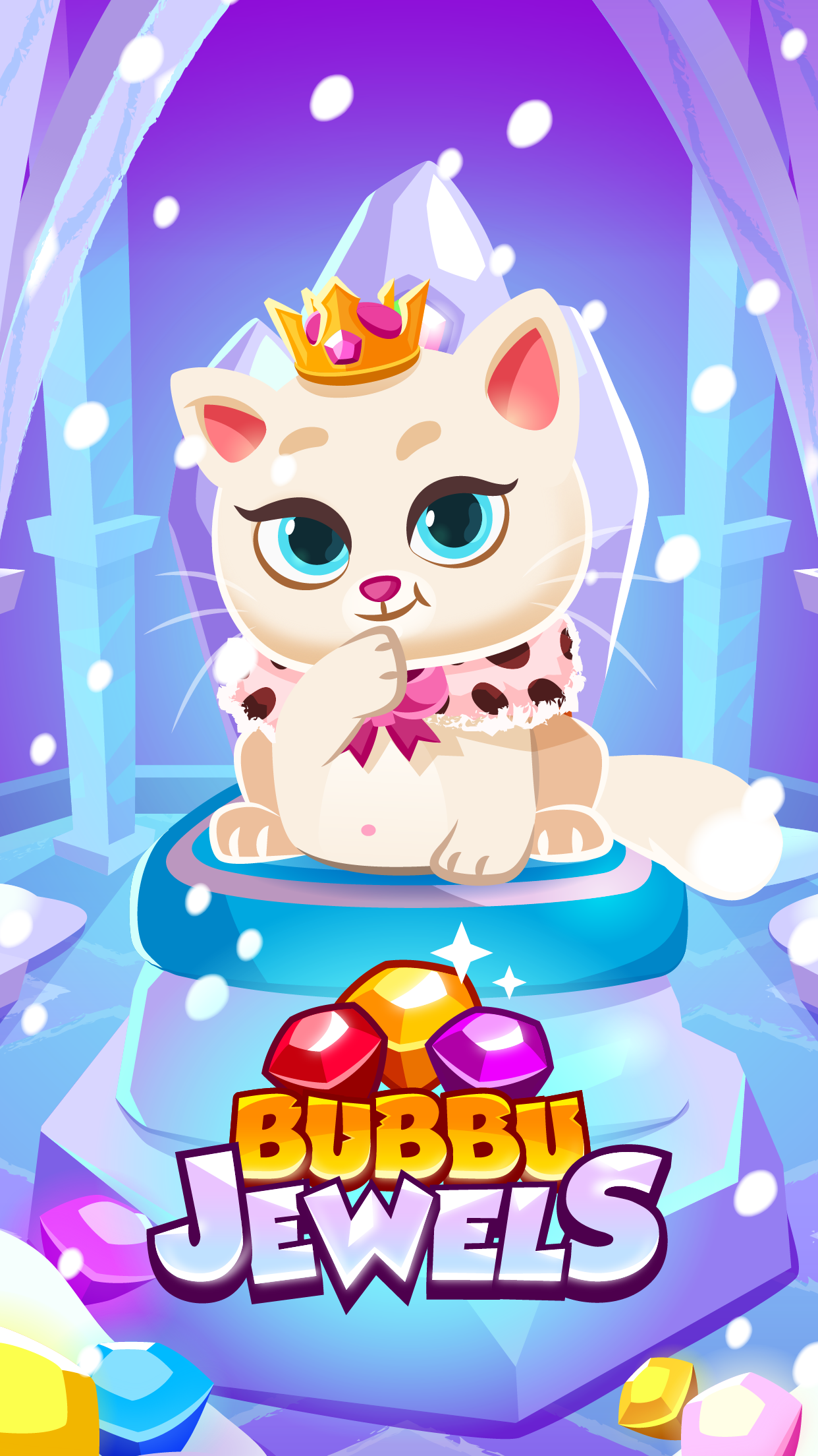 اسکرین شات 1 بازی Bubbu Jewels - Merge Puzzle