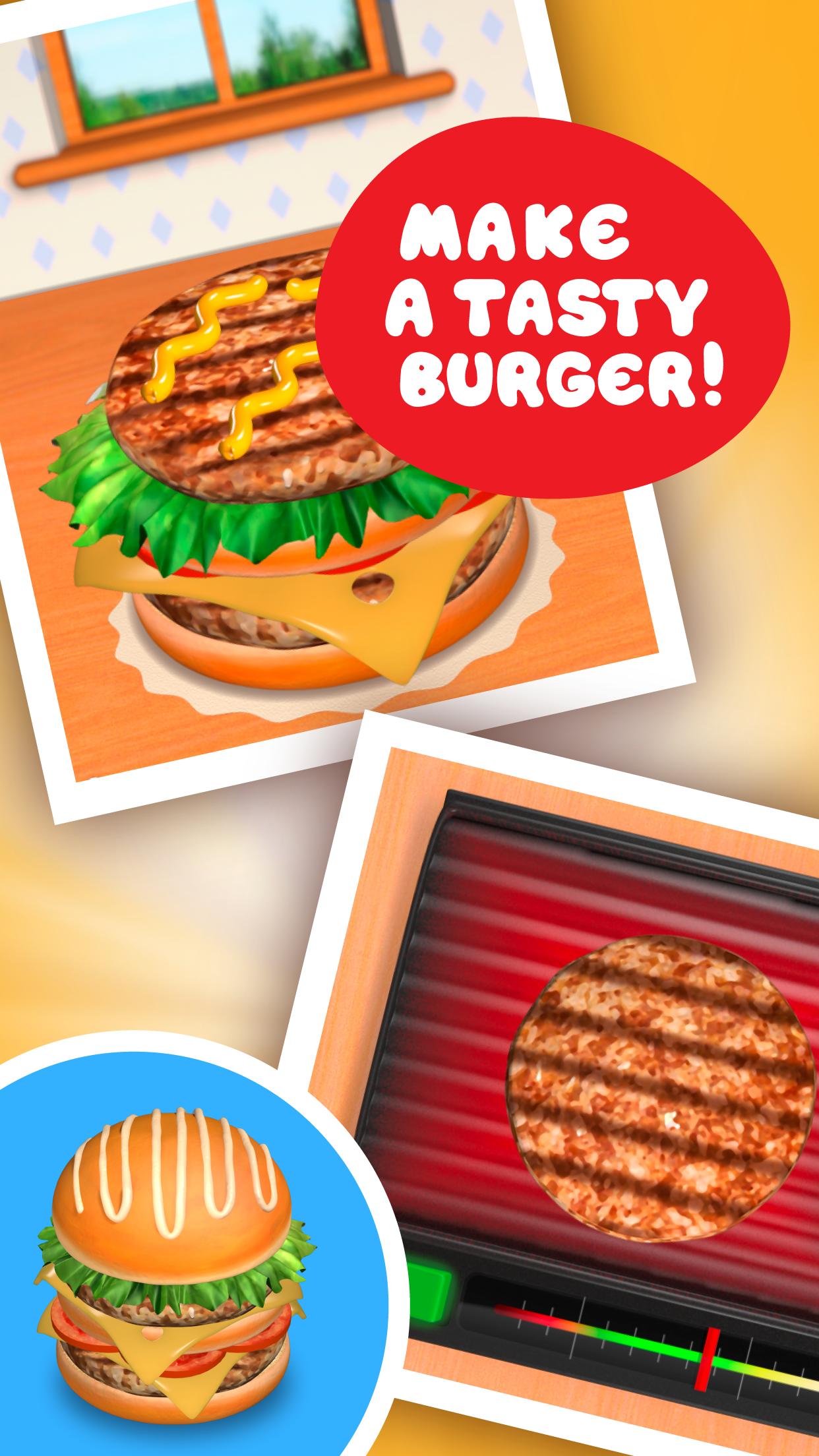 اسکرین شات 2 بازی Burger Deluxe - Cooking Games