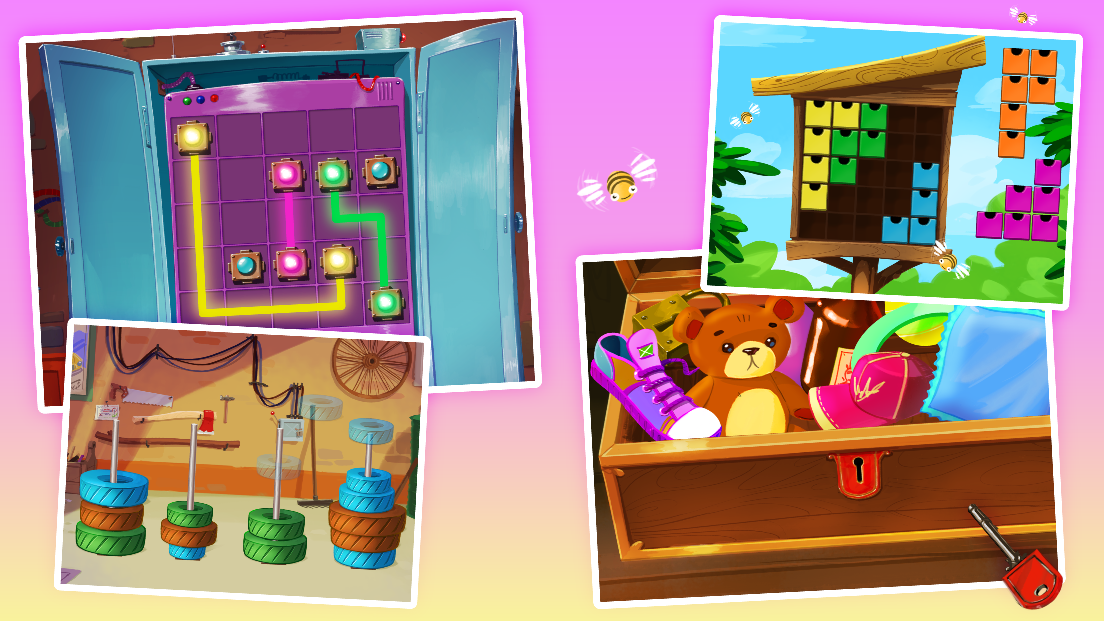 اسکرین شات 3 بازی Clean Up Kids