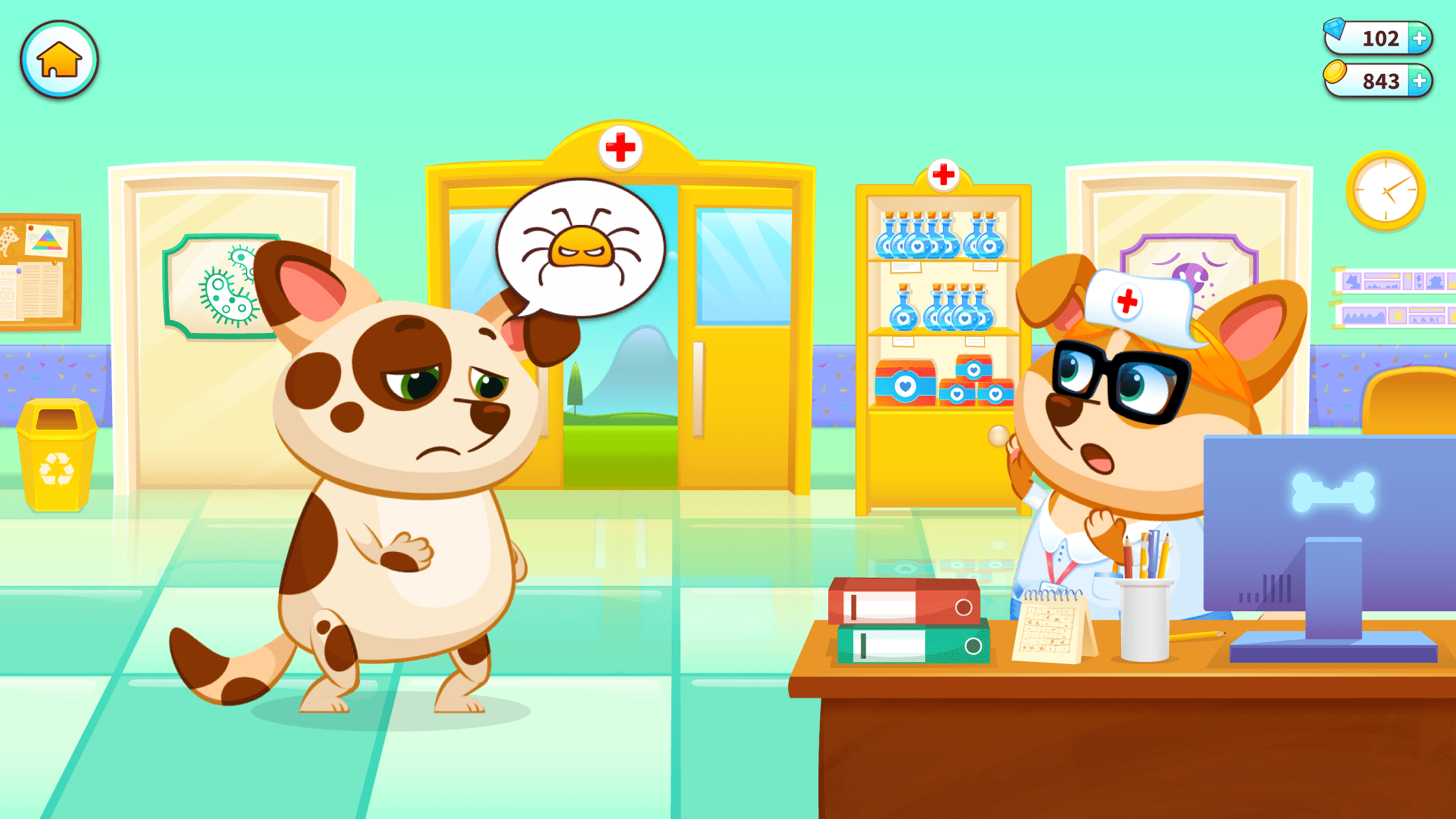اسکرین شات 2 بازی Duddu - My Virtual Pet Dog