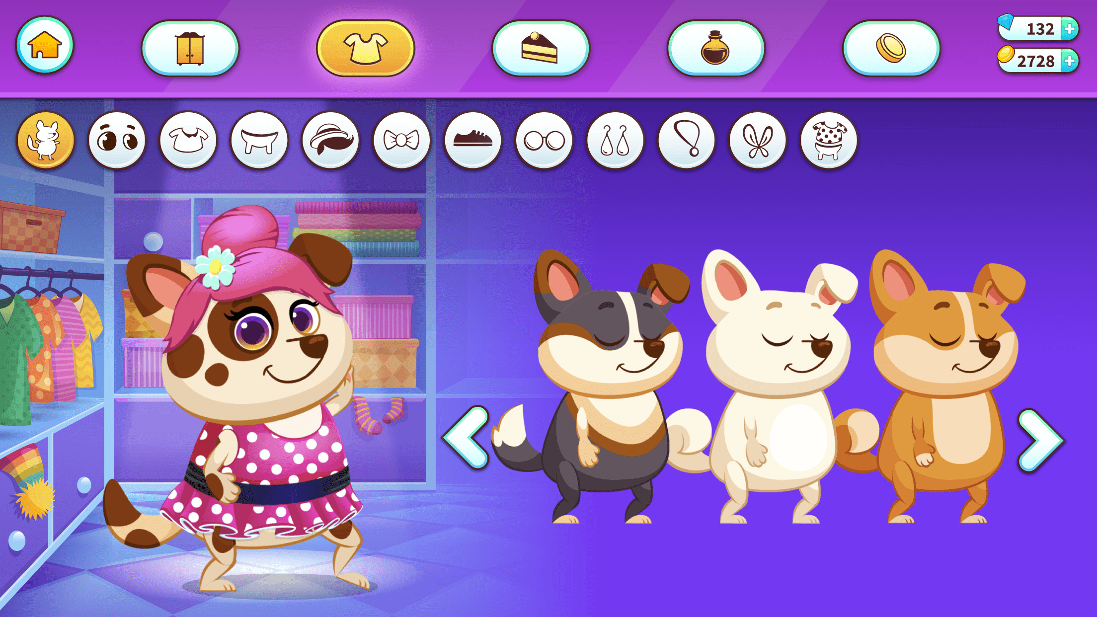 اسکرین شات 7 بازی Duddu - My Virtual Pet Dog