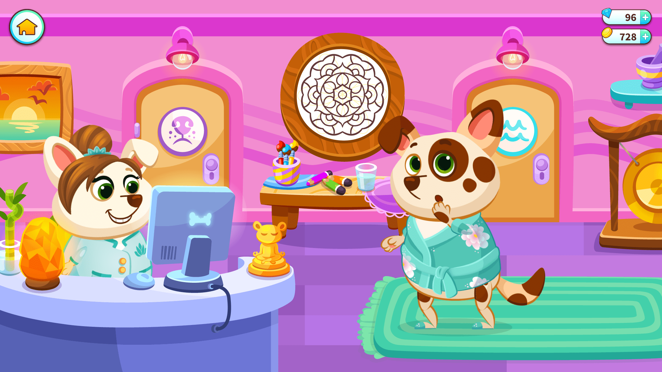 اسکرین شات 5 بازی Duddu - My Virtual Pet Dog