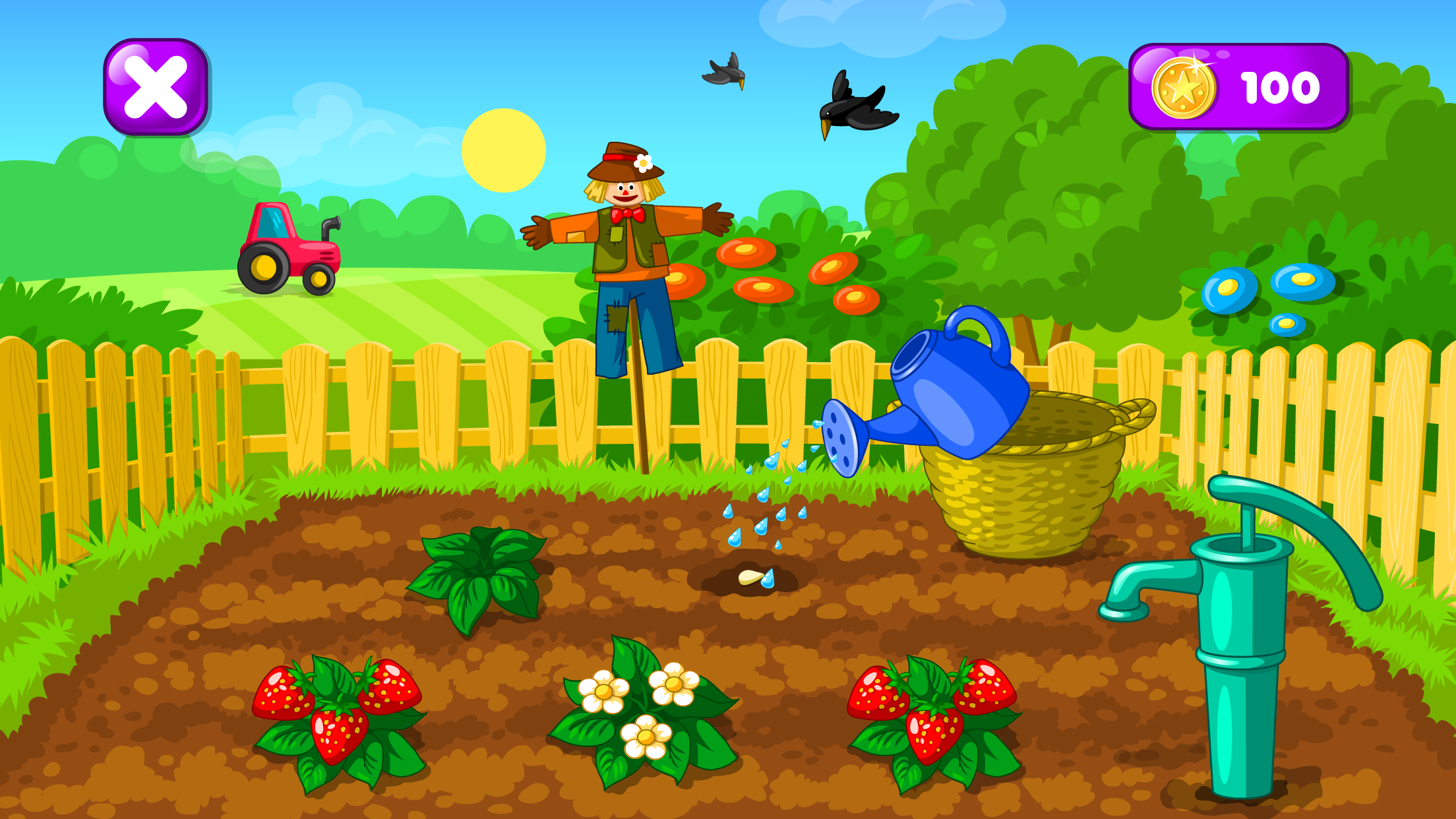 اسکرین شات 2 بازی Garden Game for Kids