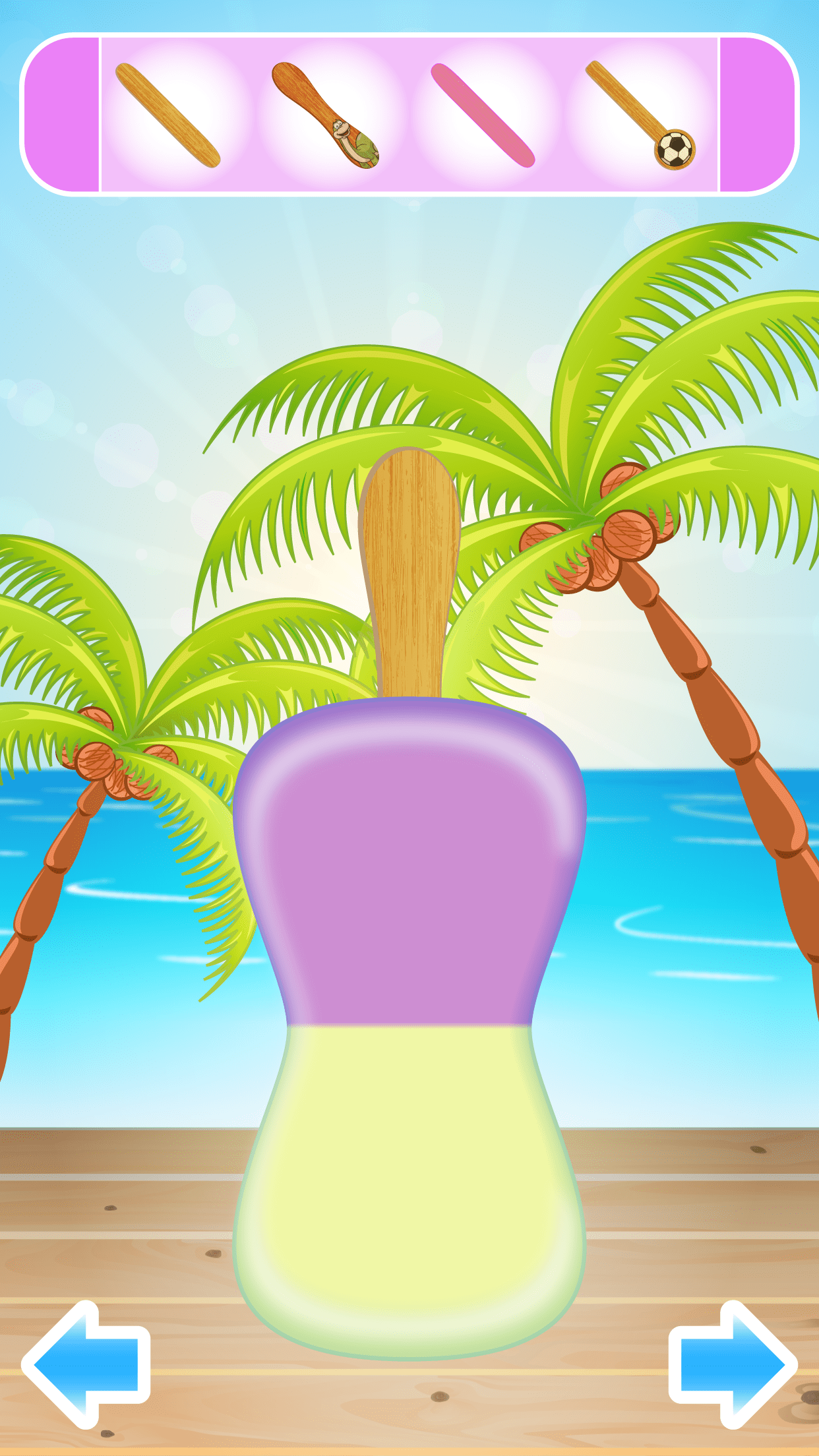 اسکرین شات 3 بازی Ice Candy Kids - Cooking Game