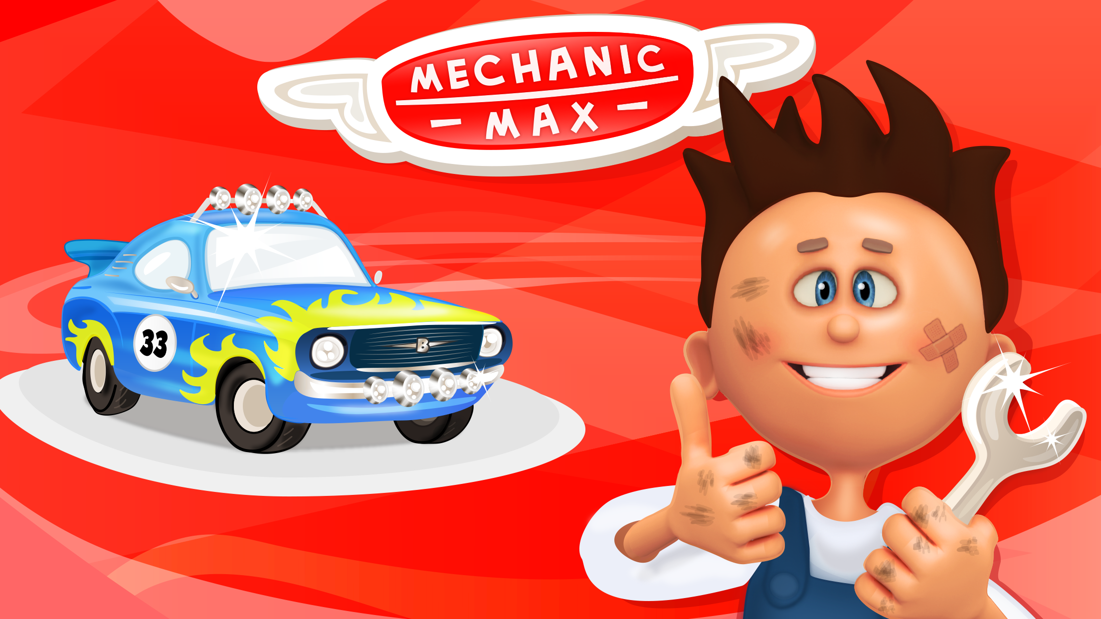 اسکرین شات 1 بازی Mechanic Max - Kids Game