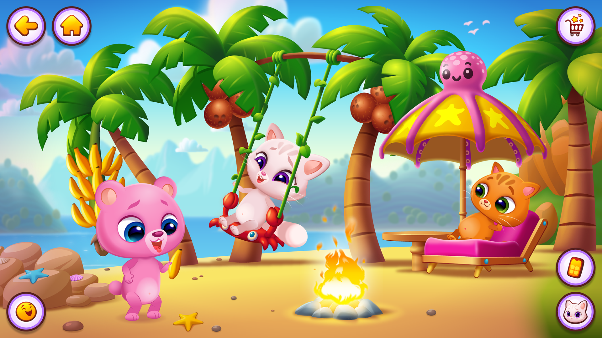 اسکرین شات 7 بازی Bubbu & Mimmi World
