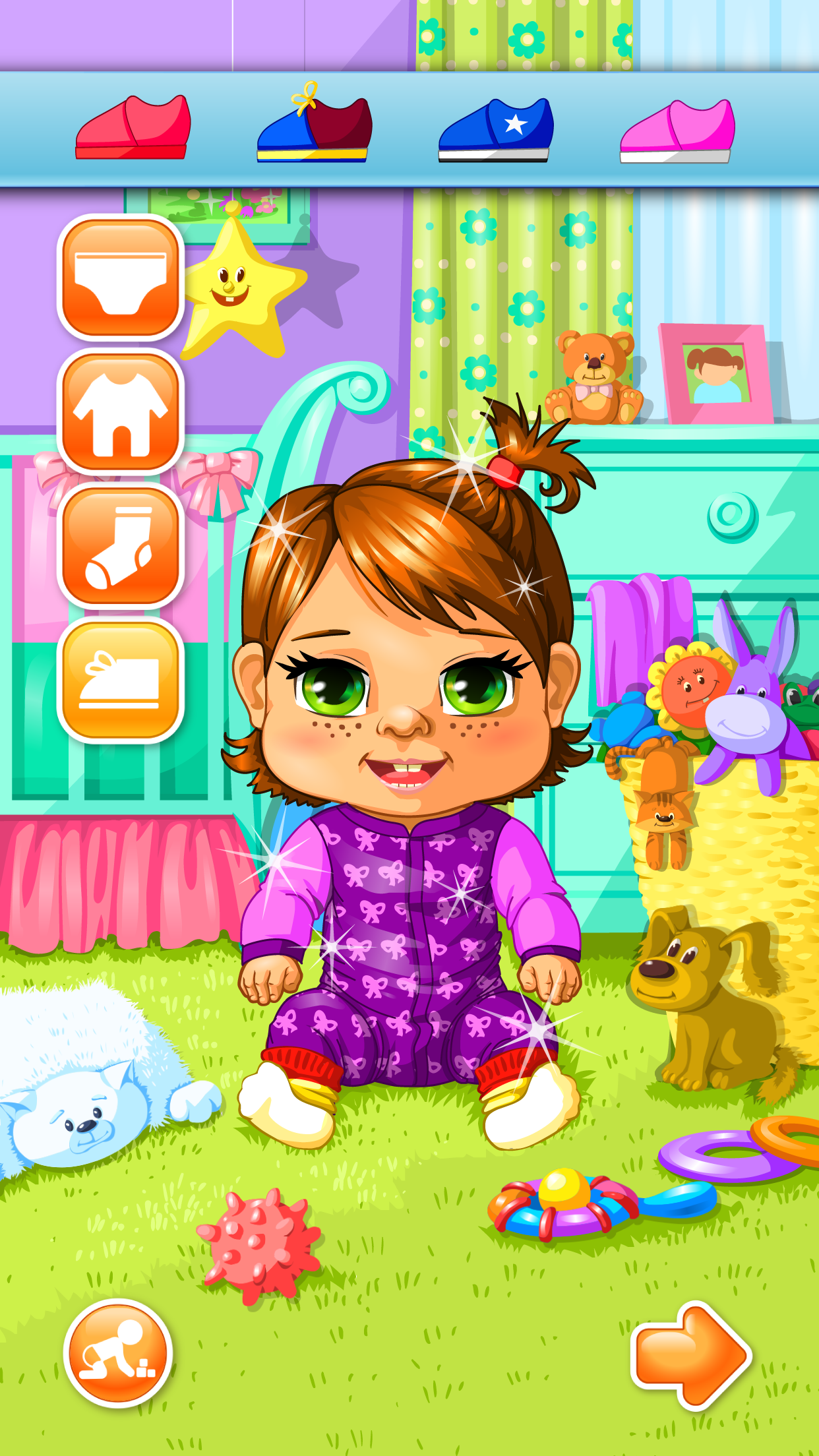 اسکرین شات 1 بازی My Baby Care