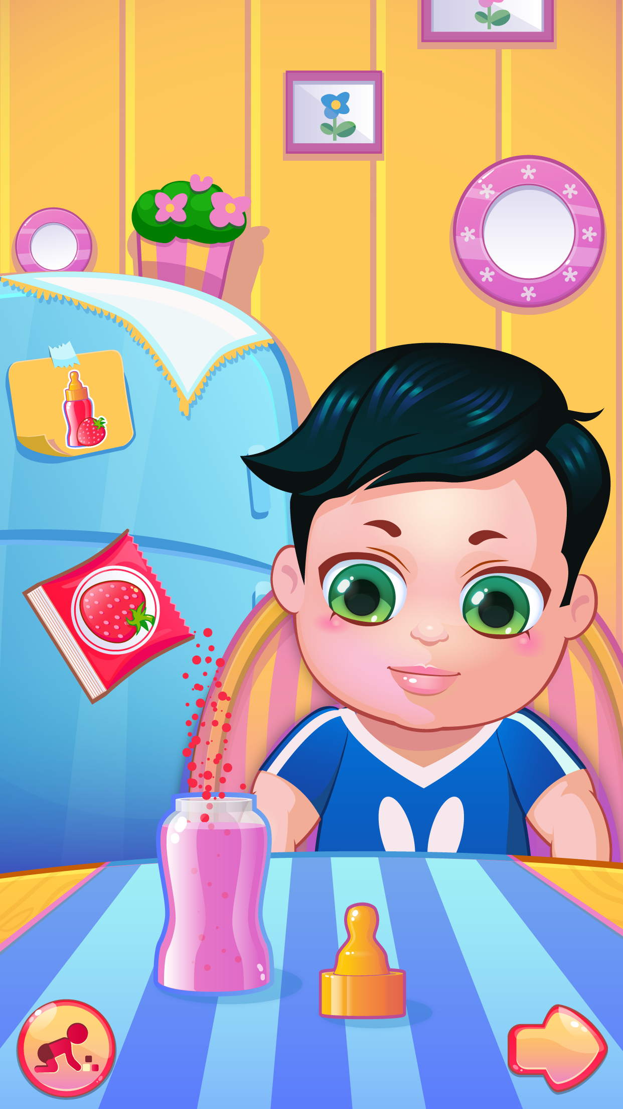 اسکرین شات 3 بازی My Baby Food - Cooking Game