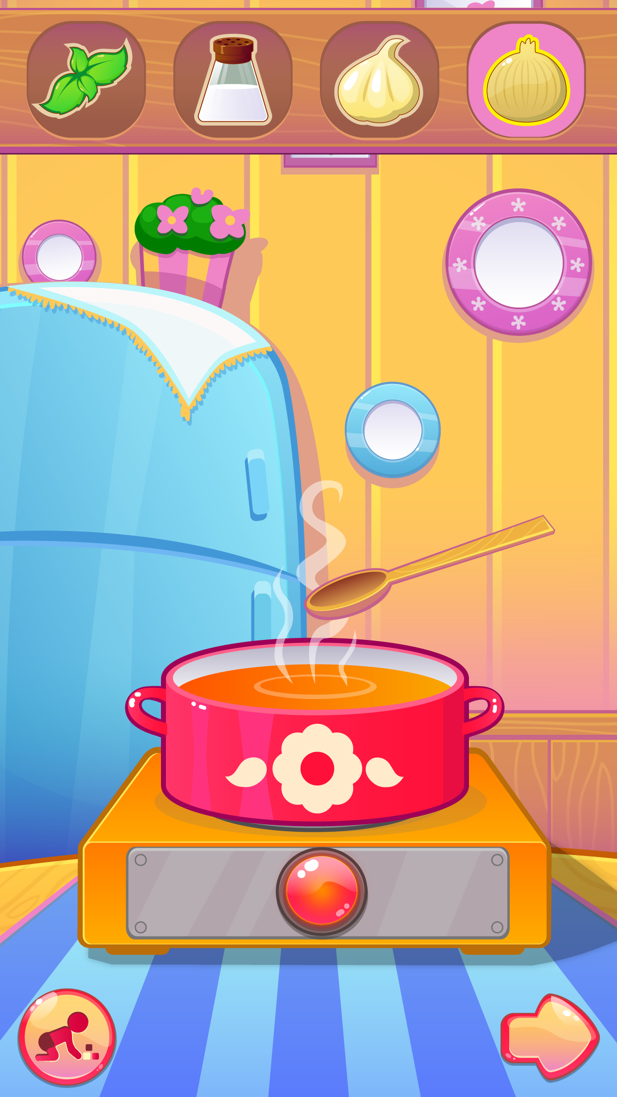 اسکرین شات 5 بازی My Baby Food - Cooking Game