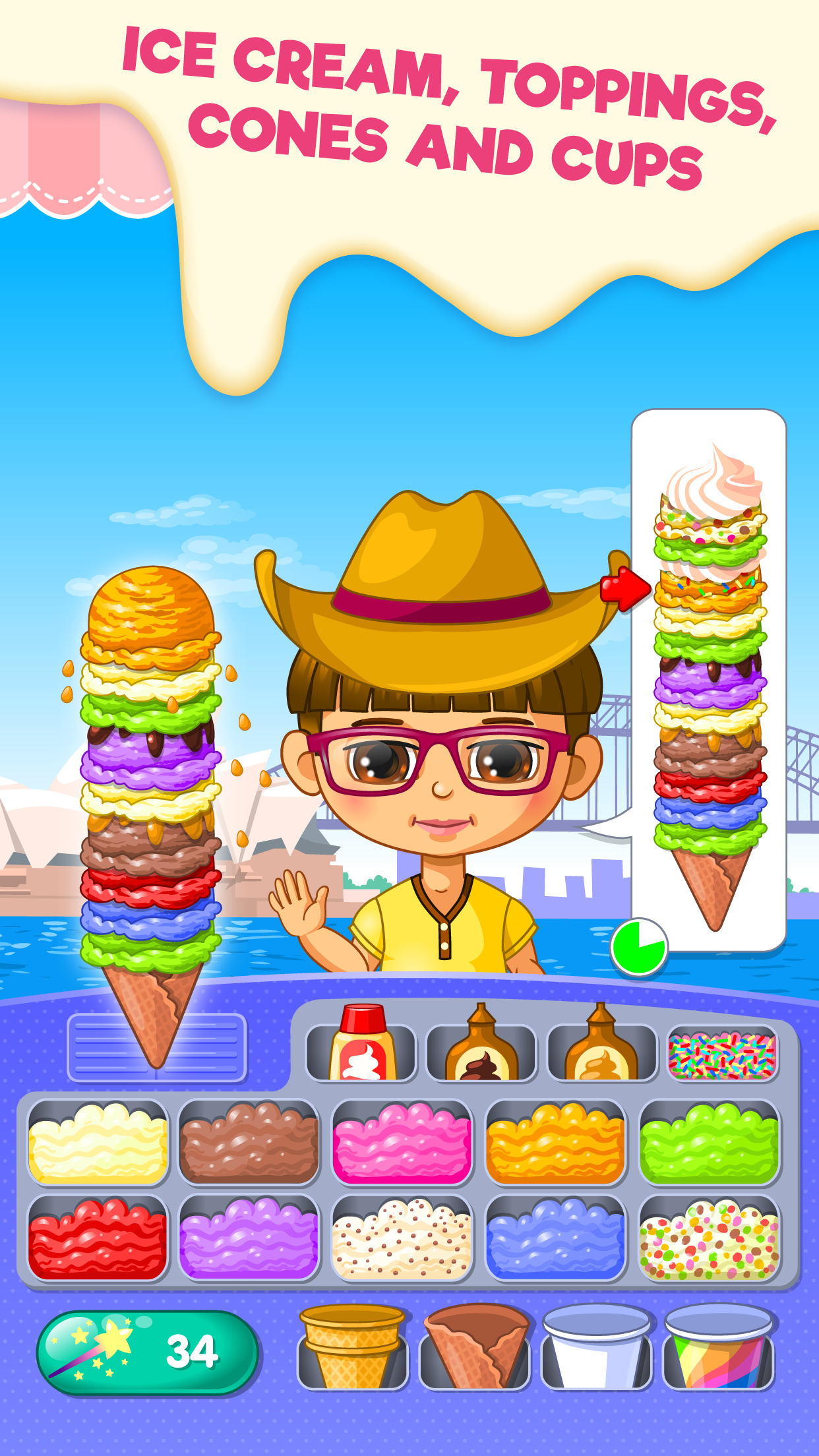 اسکرین شات 5 بازی My Ice Cream World