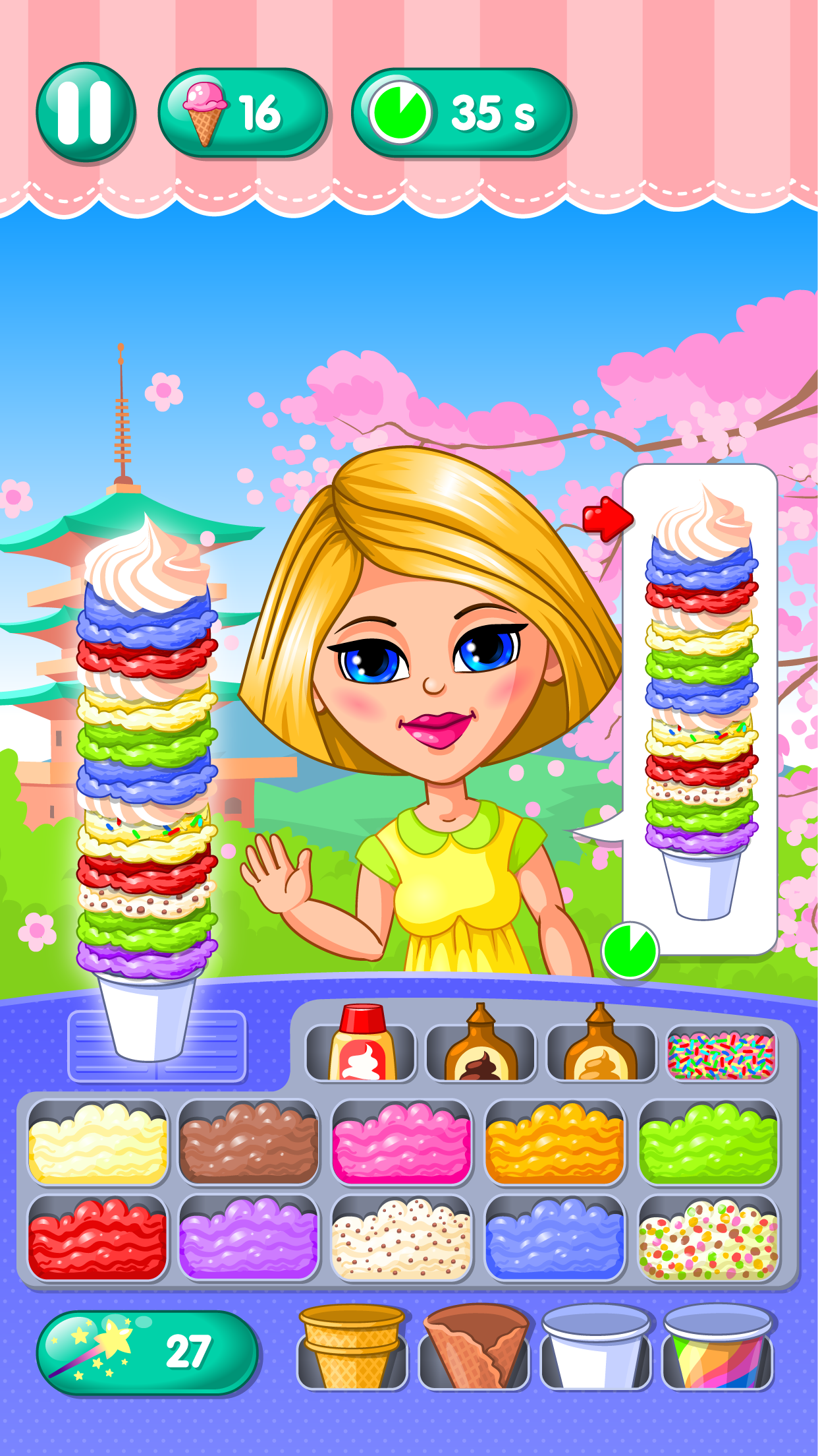 اسکرین شات 4 بازی My Ice Cream World