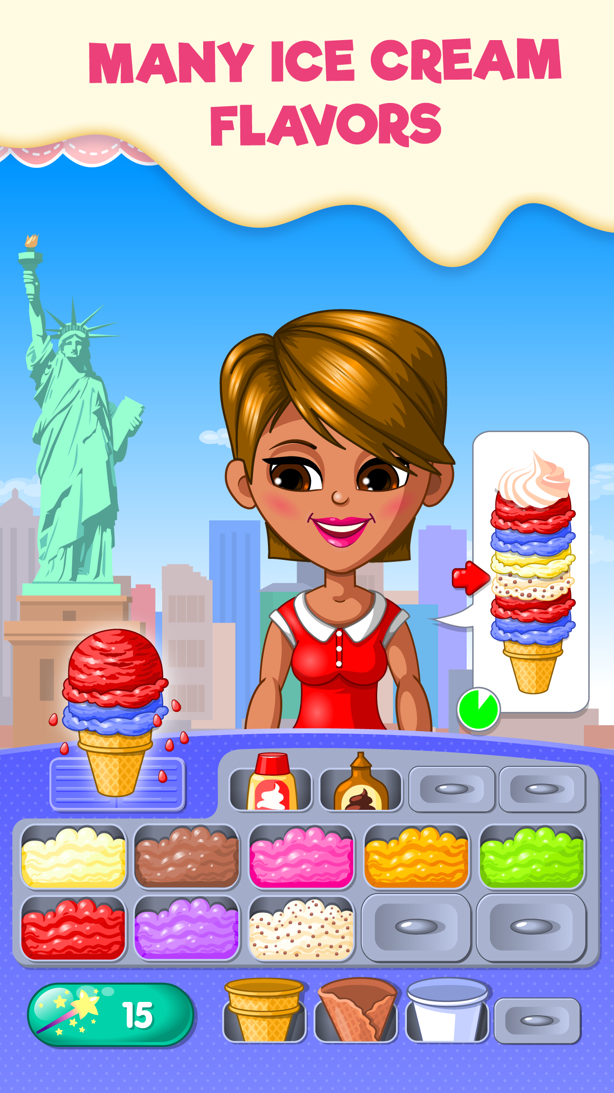 اسکرین شات 3 بازی My Ice Cream World