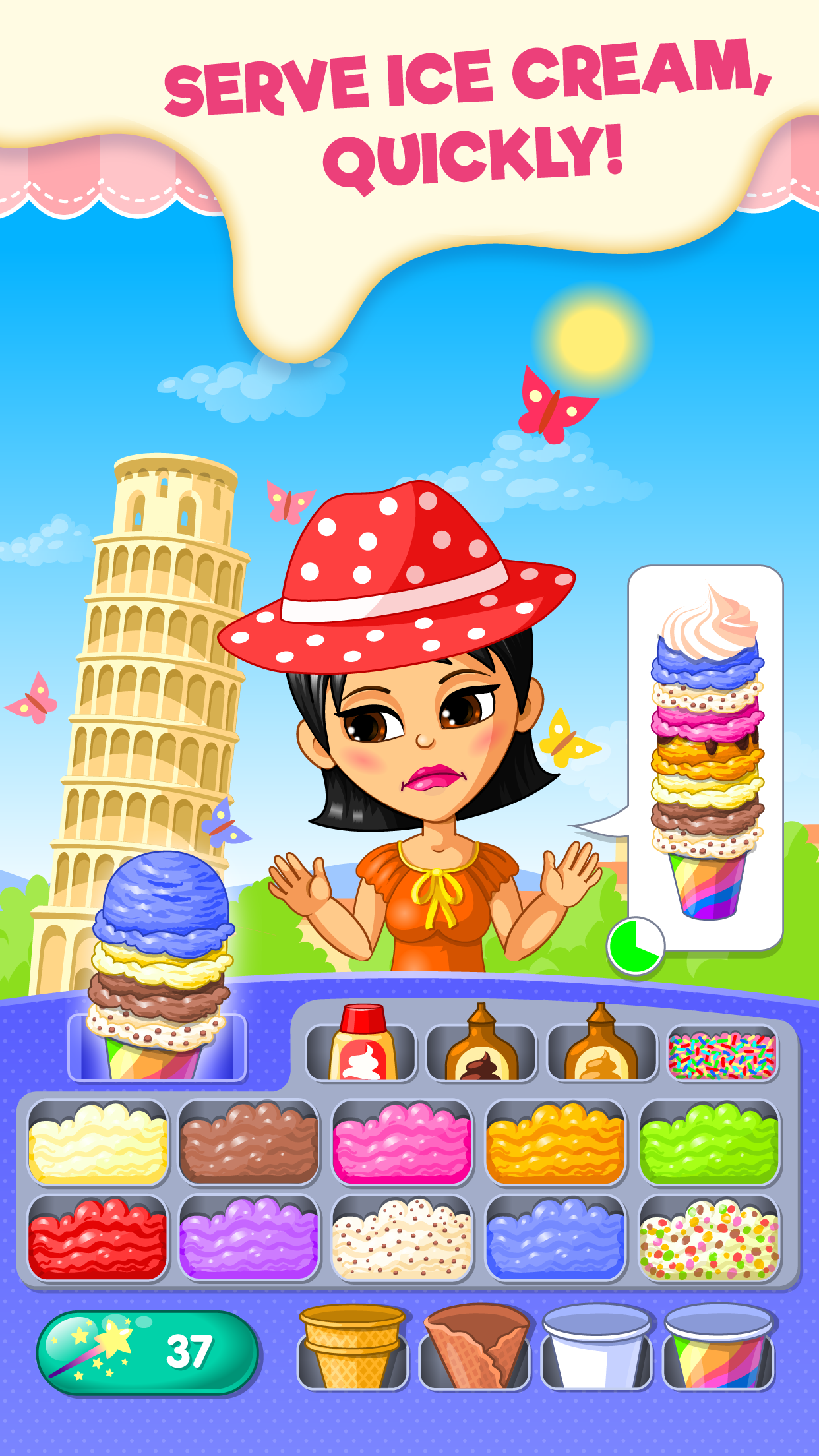 اسکرین شات 2 بازی My Ice Cream World