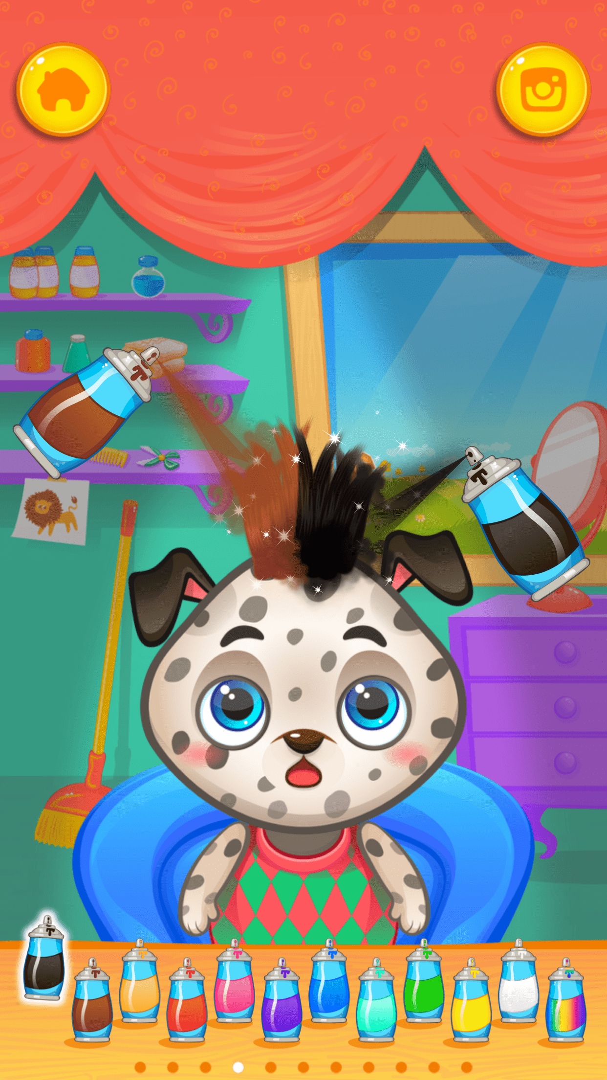 اسکرین شات 4 بازی Pets Hair Salon