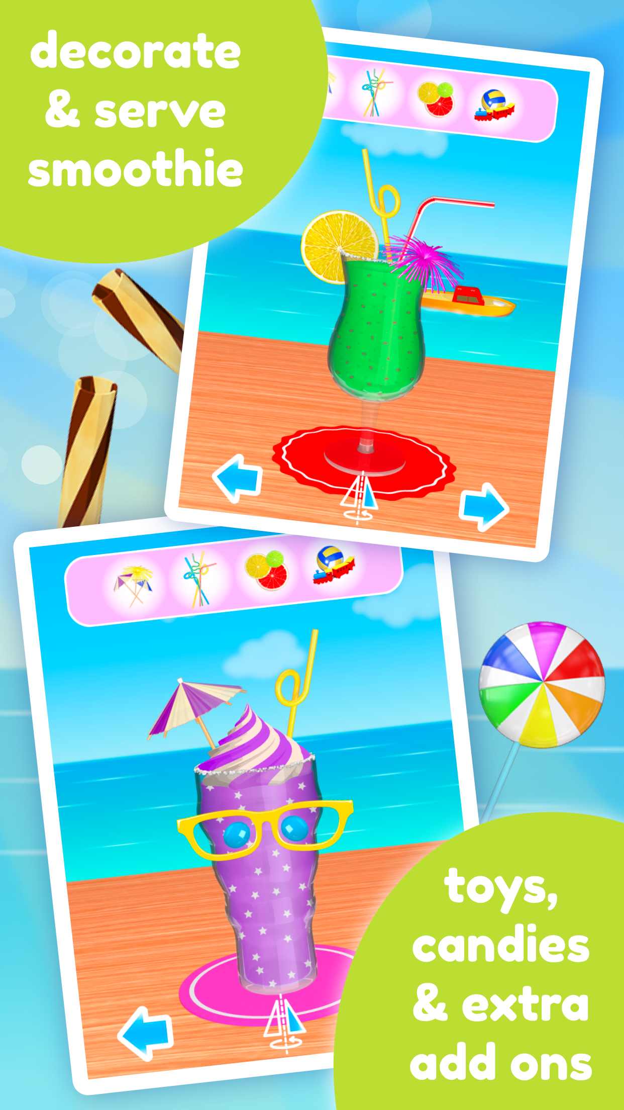 اسکرین شات 5 بازی Smoothie Maker - Cooking Games