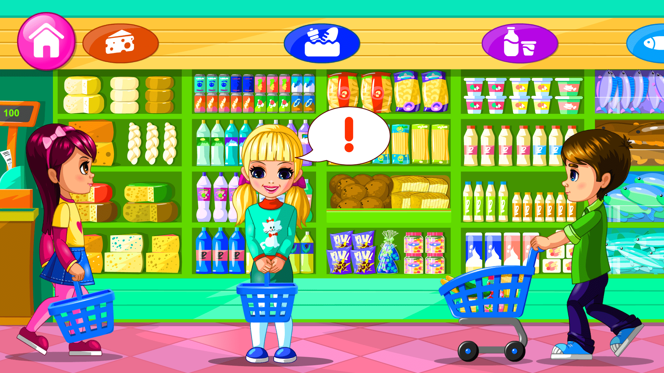اسکرین شات 1 بازی Supermarket Game 2