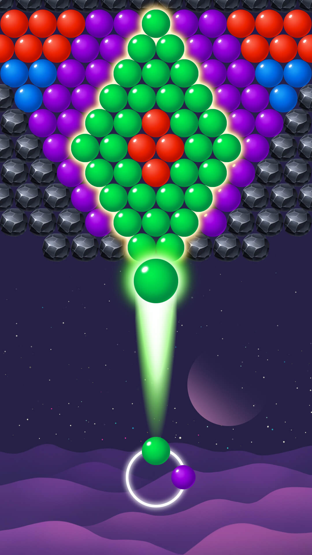 اسکرین شات 3 بازی Bubble Shooter Star-Pop Puzzle