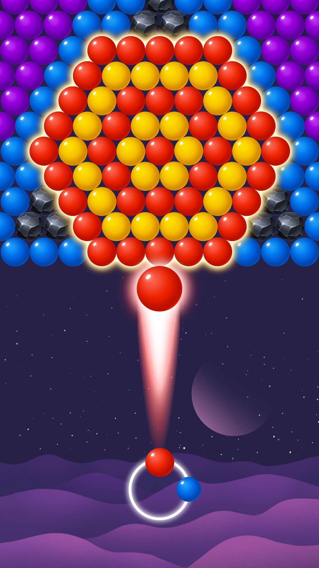 اسکرین شات 2 بازی Bubble Shooter Star-Pop Puzzle