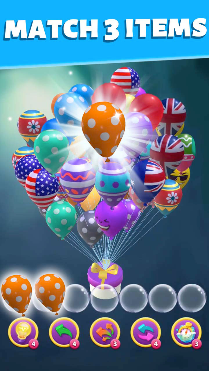 اسکرین شات 1 بازی Bubble Boxes - Matching Games