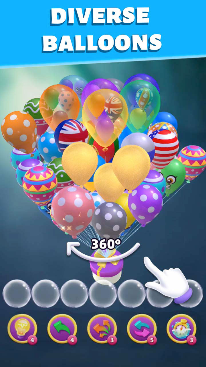 اسکرین شات 3 بازی Bubble Boxes - Matching Games