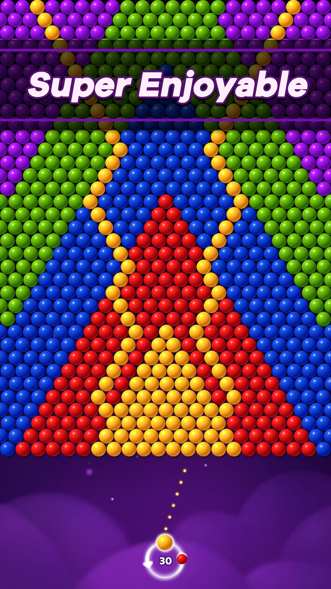 اسکرین شات 2 بازی Bubble Pop Star-Bubble Shooter