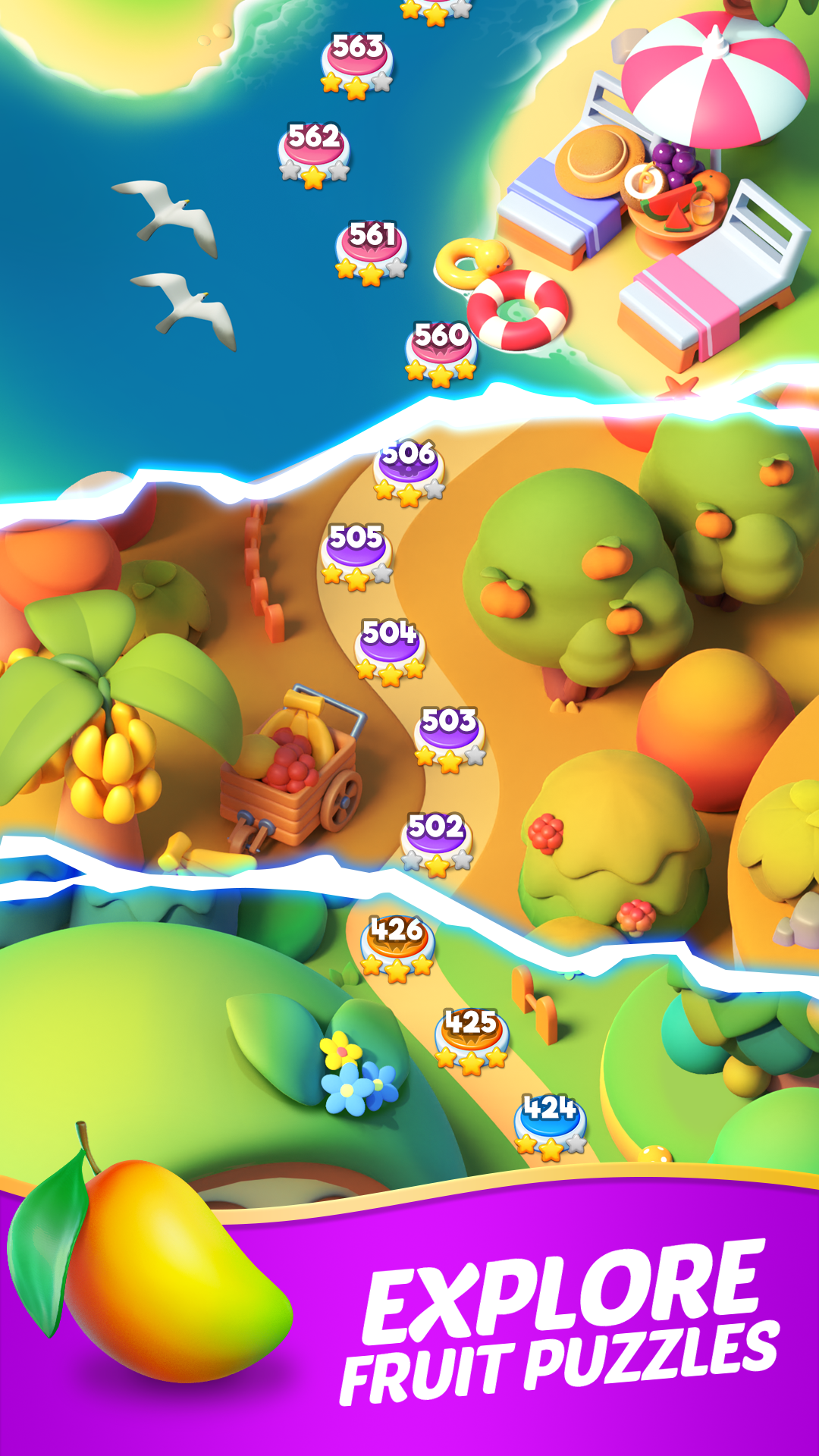 اسکرین شات 5 بازی Bubble Shooter：Fruit Splash