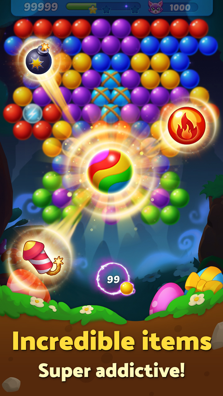 اسکرین شات 3 بازی Bubble Shooter - Mania Blast